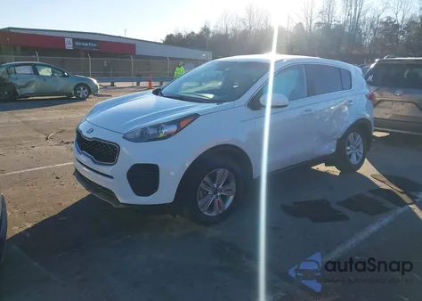 2018 Kia Sportage Lx from USA, damaged, VIN KNDPM3AC4J7310867